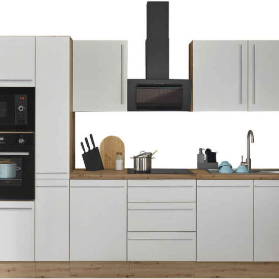 KOCHSTATION Küchenzeile Florida, Breite 300 cm, wahlweise mit E-Geräten,Softclose für Türen/Schubkästen – Image 1