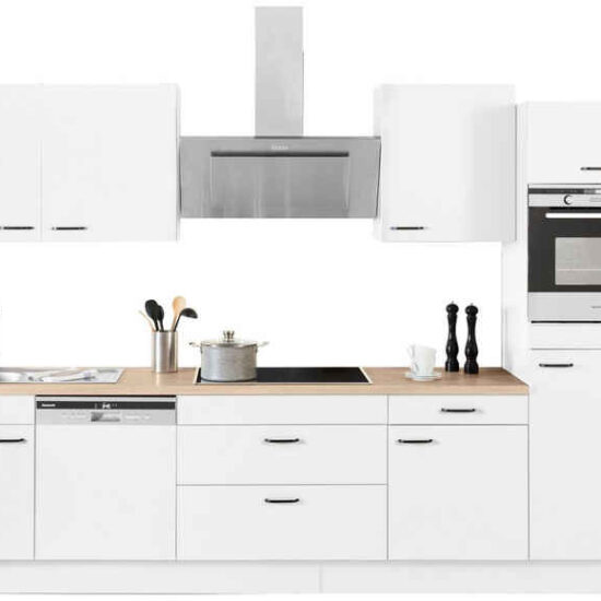 KOCHSTATION Küchenzeile Florida, Breite 310 cm, wahlweise mit E-Geräten,Softclose für Türen/Schubkästen – Image 2