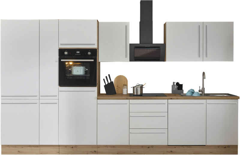 KOCHSTATION Küchenzeile Florida, Breite 310 cm, wahlweise mit E-Geräten,Softclose für Türen/Schubkästen – Image 4