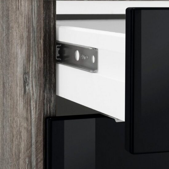 KOCHSTATION Küchenzeile KS-Brindisi, Breite 210 cm, wahlweise mit E-Geräten, mit MDF-Fronten und Regal – Bild 7