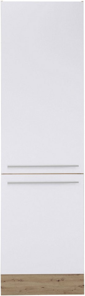 KOCHSTATION Küchenzeile KS-Florida mit 38mm starker Arbeitsplatte, Breite 280 cm, wahlweise mit E-Geräten, Soft-Close-Funktion
