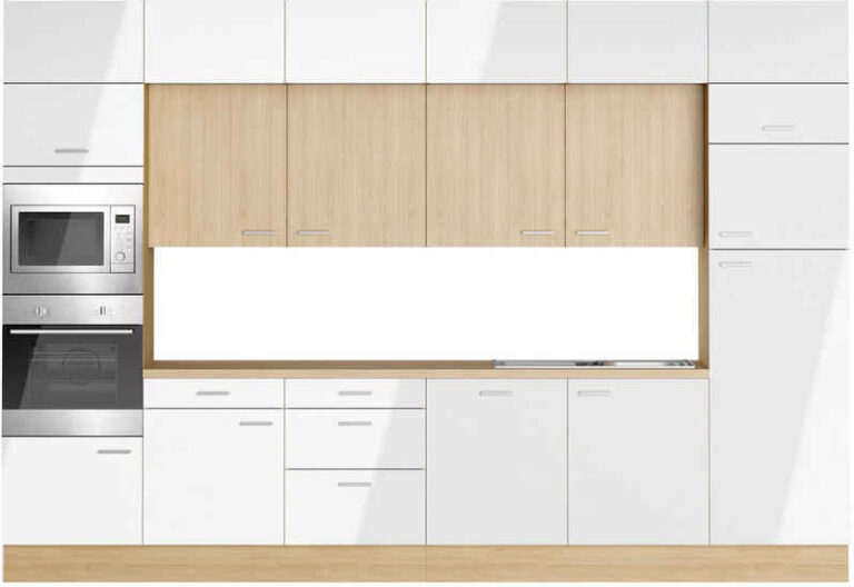 KOCHSTATION Küchenzeile KS-Lucy, Breite 360 cm, Soft-Close, inkl. Zubehör, wahlweise mit E-Geräten
