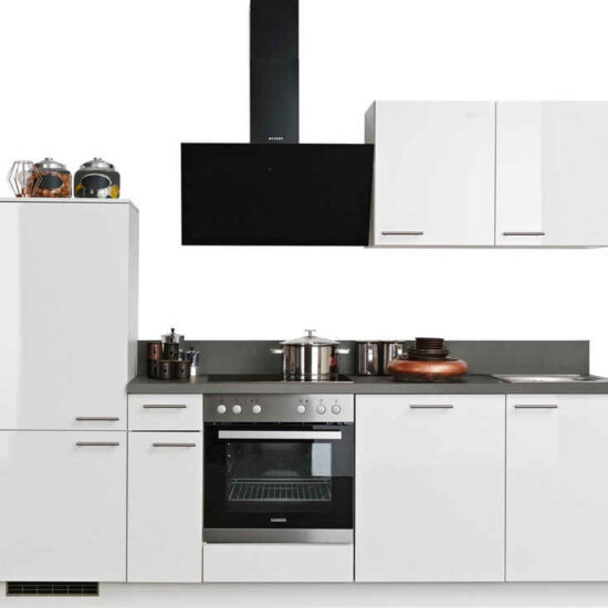 KOCHSTATION Küchenzeile KS-Wien, Breite 270 cm, wahlweise mit E-Geräten – Bild 4