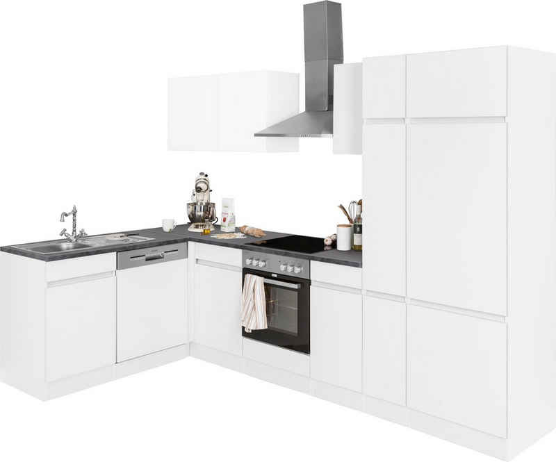 OPTIFIT Küchenzeile Roth, Stellmaße 210x175 cm,wahlweise mit E-Geräten, Push-to-Open-Funktion – Bild 2