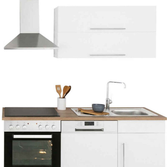 OPTIFIT Küchenzeile Roth, Stellmaße 210x175 cm,wahlweise mit E-Geräten, Push-to-Open-Funktion – Bild 5