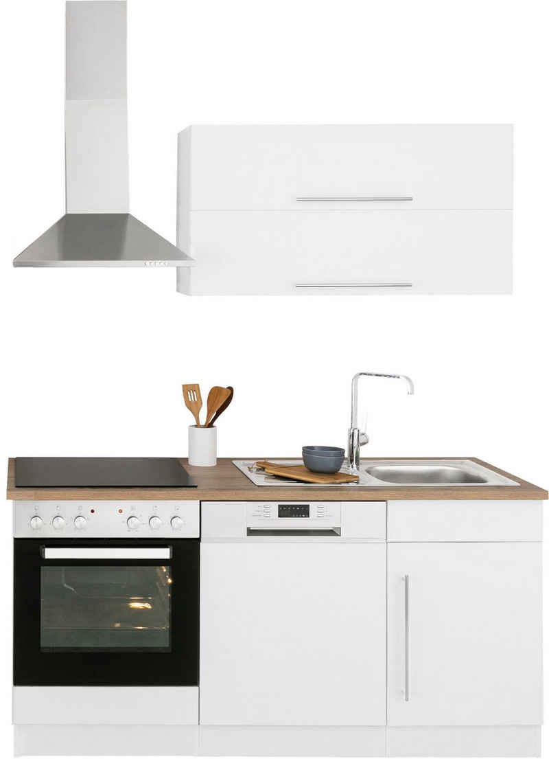 OPTIFIT Küchenzeile Roth, Stellmaße 210x175 cm,wahlweise mit E-Geräten, Push-to-Open-Funktion – Bild 5