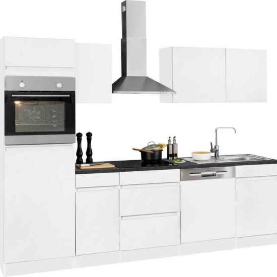 OPTIFIT Küchenzeile Roth, Stellmaße 210x175 cm,wahlweise mit E-Geräten, Push-to-Open-Funktion – Bild 7