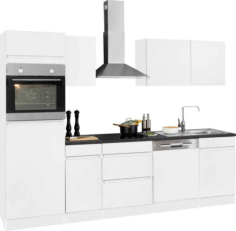 OPTIFIT Küchenzeile Roth, Stellmaße 210x175 cm,wahlweise mit E-Geräten, Push-to-Open-Funktion – Bild 7