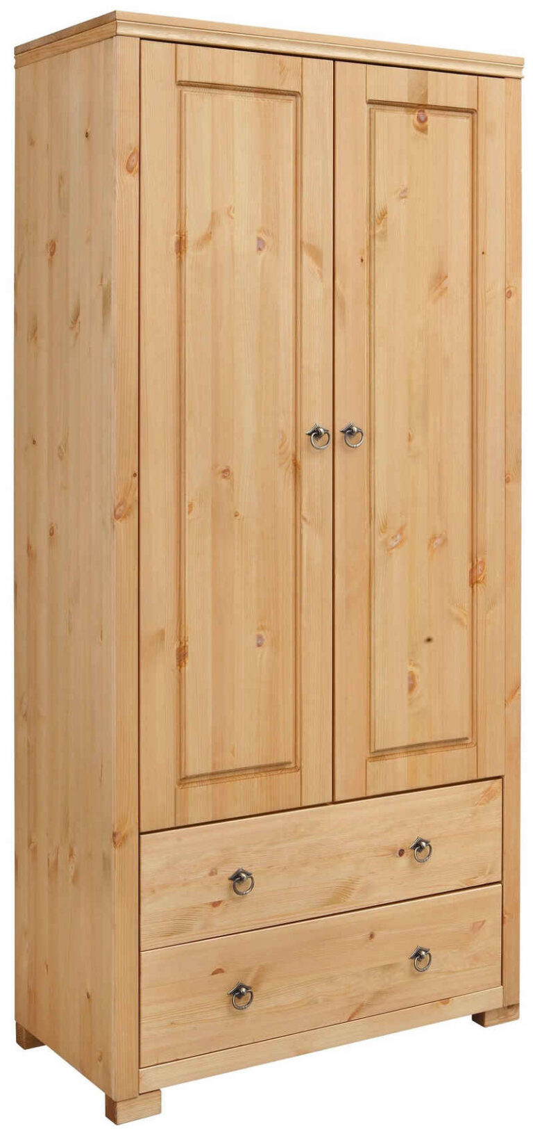 OTTO home Kleiderschrank Gotland; Wäscheschrank, Mehrzweckschrank mit Schubladen, Landhausstil (B/H/T ca: 80cmx178cmx40cm) massive Kiefer, FSC® zertifiziert, langlebige Qualität trifft Stil