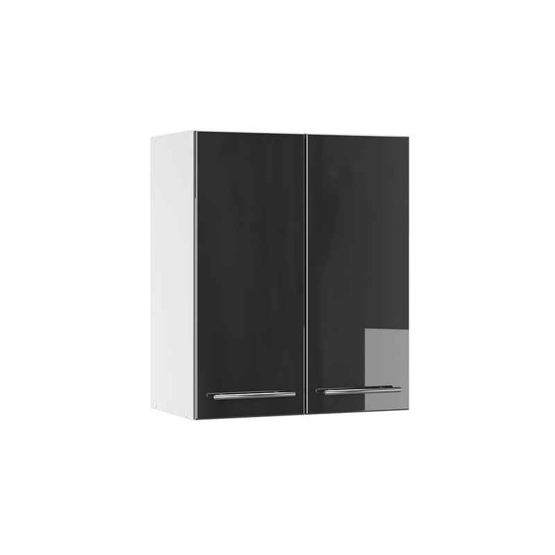 Vicco Hängeschrank Fame-Line, Anthrazit Hochglanz/Weiß, 60 cm (1-St) – Image 1
