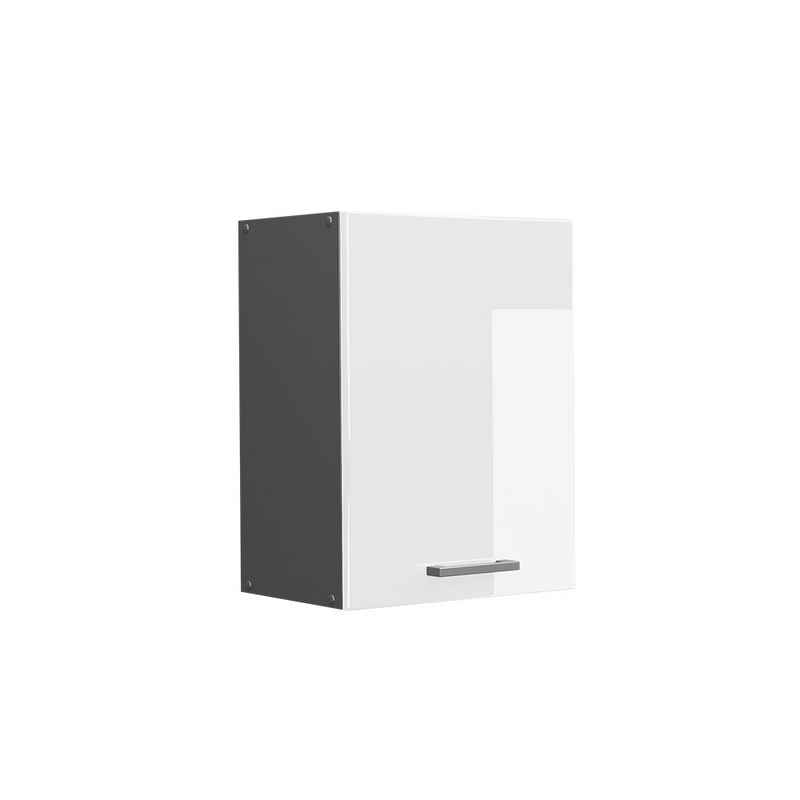 Vicco Hängeschrank R-Line, Weiß Hochglanz/Anthrazit, 45 cm (1-St) – Bild 1