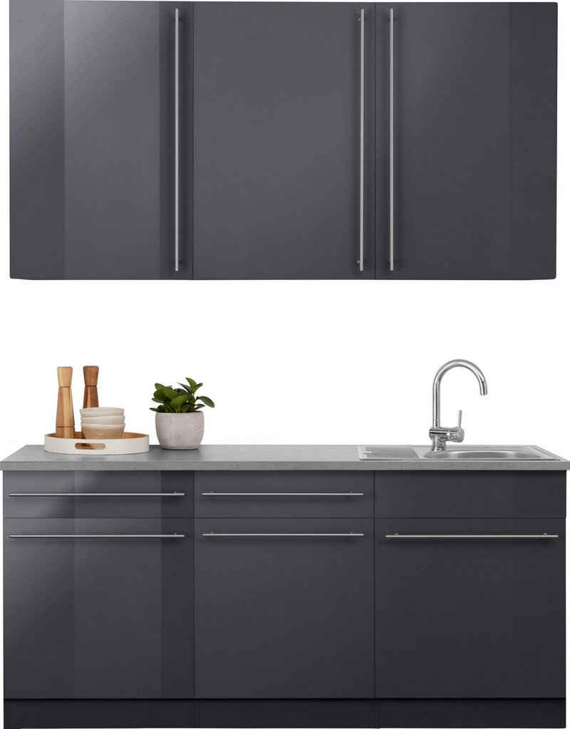 wiho Küchen Küche Chicago, inklusive Spüle, Breite 180 cm – Bild 1