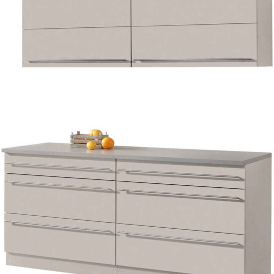wiho Küchen Küche Chicago, ohne E-Geräte, Gesamtbreite 180 cm – Bild 1