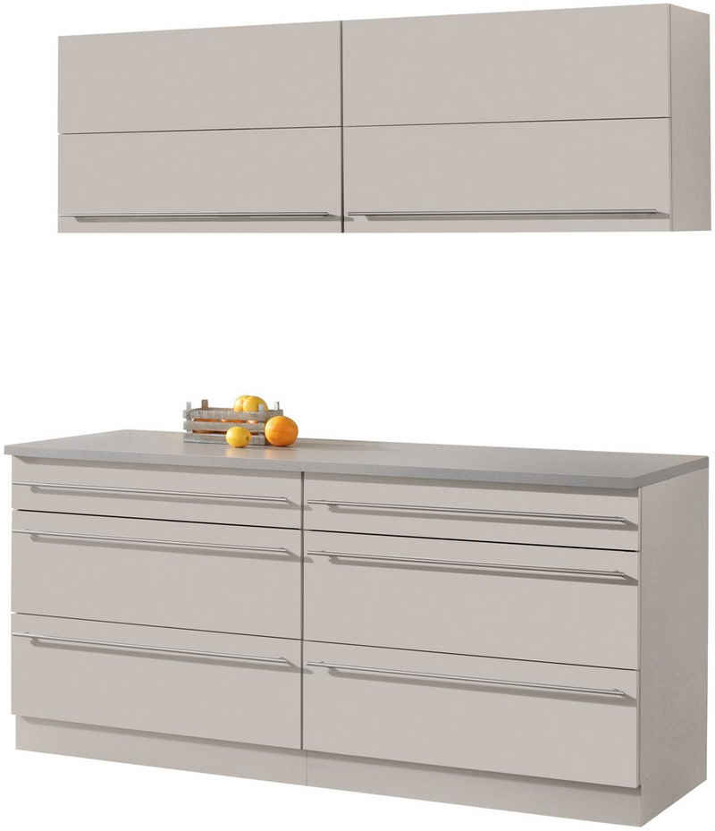 wiho Küchen Küche Chicago, ohne E-Geräte, Gesamtbreite 180 cm – Bild 3