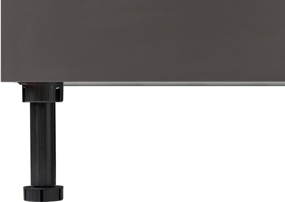wiho Küchen Winkelküche "Simi", mit verstellbaren Füßen, wahlweise mit E-Geräten, Soft-Close-Funktion in Schubkästen & Auszügen, Stellbreite 285/175 cm – Bild 7