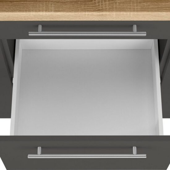 wiho Küchen Winkelküche Unna, mit E-Geräten, Stellbreite 220 x 170 cm – Bild 7